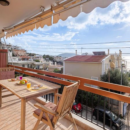 Sea View Apartment 100M From The Beach Saronida Exterior foto